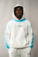 FREEDOM  sky white hoodie