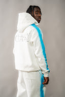 FREEDOM  sky white hoodie