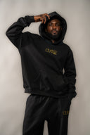 FREEDOM Black dash hoodie