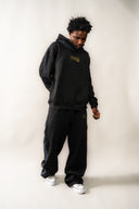 FREEDOM black dash tracksuit